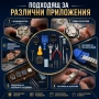 Професионални часовникарски инструменти комплект за ремонт отваряне смяна на батерия на часовници, снимка 7