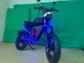 Custom Dual Motor AWD Fat E-Bike 2000W / 48V 44Ah / Off-Road Build, снимка 9
