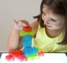Конструктор Miniland, 55 прозрачни части, снимка 2
