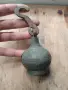 Топуз от стар османски кантар бронз и олово, снимка 3