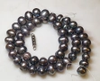 Огърлица от култивирани Таитянски перли (Tahitian perls)., снимка 4