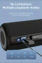 Най ниска цена-Преносима колонка 20W ZEALOT S51 Stereo Bluetooth, Hands-Free Call, TF Card, AUX, снимка 5