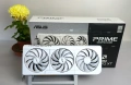 Видео карта Asus Prime RX 9070 XT White Edition 16GB GDDR6 AMD Radeon, снимка 1