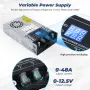 BOSYTRO лабораторно захранване 0-48V 0-12.5A SMPS Max 600W, снимка 3