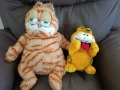 Ретро Гарфилд Garfield плюшена играчка , снимка 1