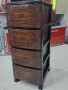 Пластмасов шкаф с четири чекмеджета 45/90/35см, снимка 1
