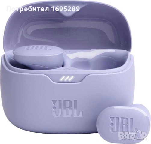 JBL Tune Buds-лилави, снимка 3 - Bluetooth слушалки - 54905781