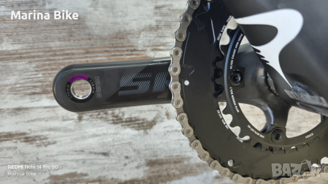 Карбонов шосеен велосипед Pinarello Gan RS SRAM Red eTAP Fulcrum Racing Zero Ceramic Rim | 515, снимка 15 - Велосипеди - 54706305