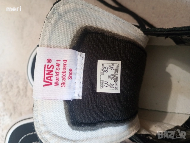 Vans Sk8-Hi Skateboard Shoes №39 , снимка 5 - Кецове - 55051126