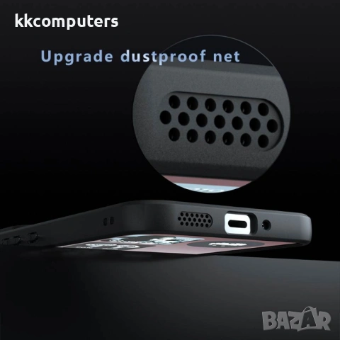 Магнитен Матов Калъф за Nothing Phone (4a) Pro - TPU+PC, 2.4m Airbag, 0.5mm защита, Черен, снимка 8 - Калъфи, кейсове - 54250504