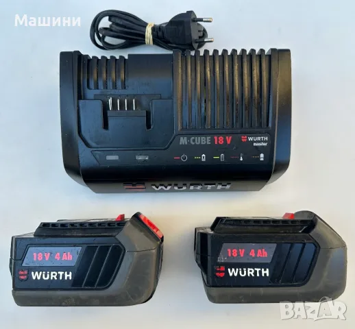 Wurth ASS 18-1/4'' Compact M-Cube - Безчетков импакт 18V 2025г., снимка 7 - Винтоверти - 55692784