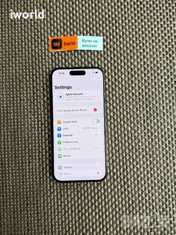 100% Battery❗️1Tb❗️iPhone 15 PRO Лизинг от 28€/мес / Black Titanium / КАТО НОВ! , снимка 10 - Apple iPhone - 55379198