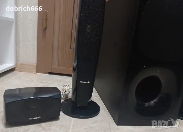 Bluetooth субуфер Sony 5.1 с тонколони Panasonic AUX 60 евро, снимка 4 - Аудиосистеми - 55412979