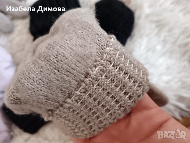 Дамски топли ръкавици  обща цена, снимка 3 - Ръкавици - 54489161