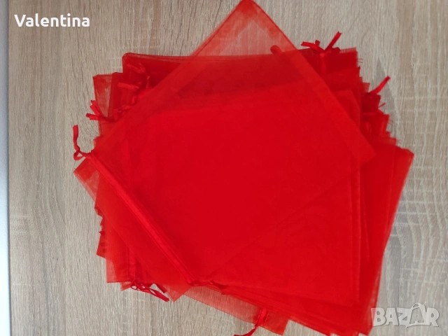 Торбички органза 12х18, 40 броя, снимка 2 - Други - 54330053