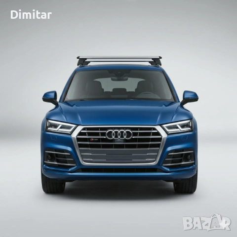 Audi Q5 Оригинален багажник за покрив (напречни греди, релси, рейлинг), снимка 2 - Аксесоари и консумативи - 54601249