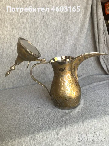 Ръчно гравиран чайник кана , снимка 8 - Антикварни и старинни предмети - 55606521