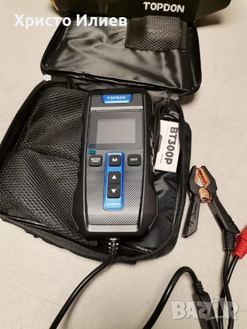 TOPDON BT300P професионален тестер за акумулатори 12V с принтер , снимка 3 - Аксесоари и консумативи - 54405959