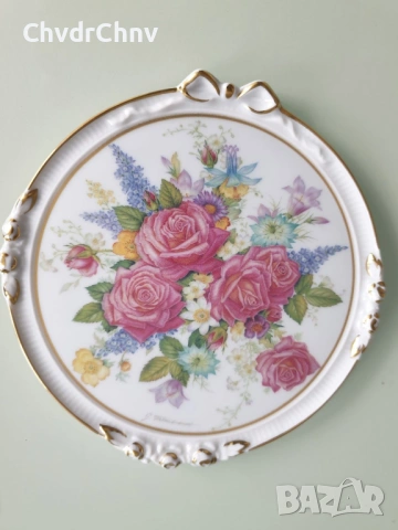 Kaiser Grace de Monaco 14см/Кайзер Бавария немска порцеланова подложка-пано, снимка 2 - Пана - 53950209