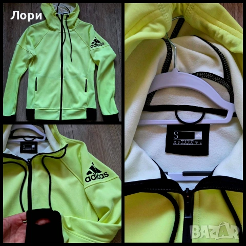 🟡 Adidas дамски суитшърт с качулка