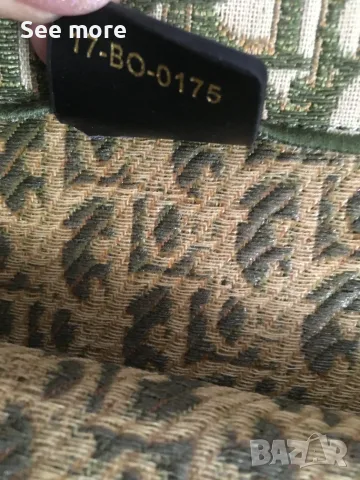 Christian Dior Large Oblique Book Tote in Green чанта, снимка 8 - Чанти - 54932294