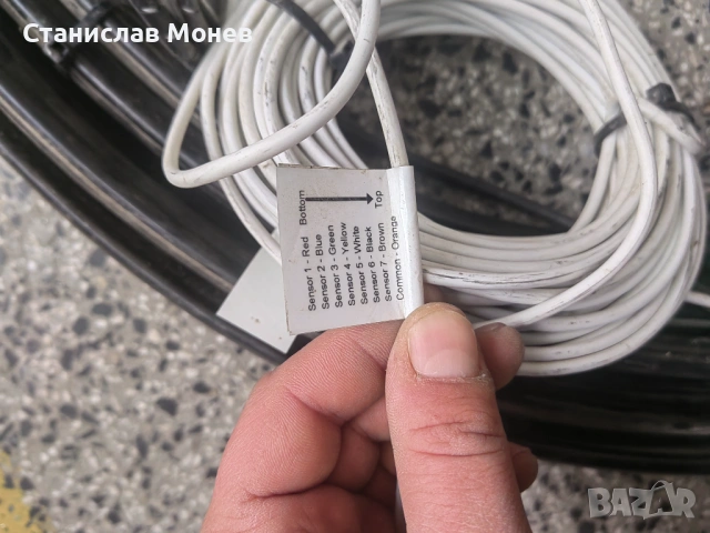 Кабели за следене на температура в силози – нови