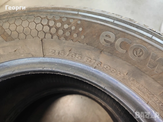 2бр.летни гуми 215/65/16 Kumho, снимка 4 - Гуми и джанти - 54829465