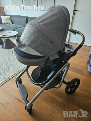 Детска количка Maxi Cosi - Lila + Кошче Maxi Cosi - Oria за новородено, снимка 7 - Детски колички - 55067776