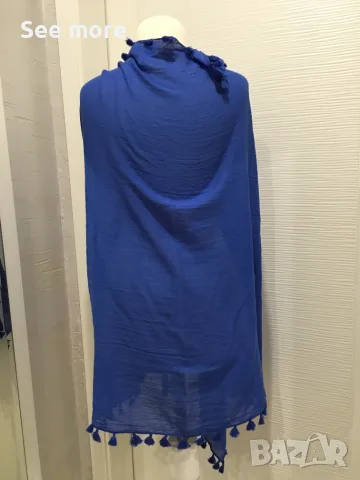 SEAFOLLY Australia Cotton Gauze Sarong  шал, снимка 4 - Шалове - 55395265