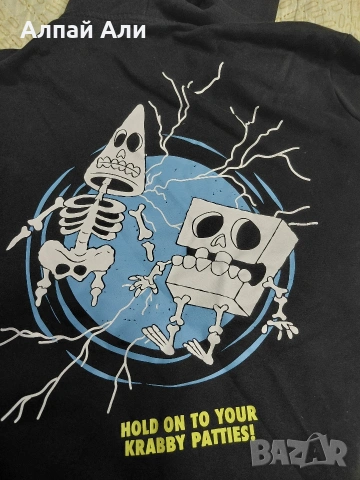 Naruto hoodie + Spongebob hoodie , снимка 4 - Суичъри - 55266231