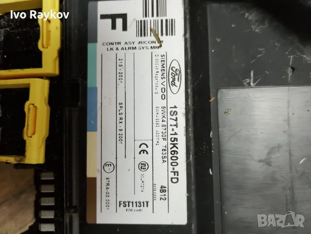 КОМФОРТ МОДУЛ FORD Focus , 1S7T15K600FD 5WK48730F, снимка 3 - Части - 55535367