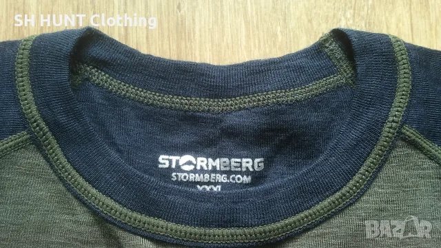 STORMBERG Ullensvang Thermo 70% Merino Wool размер 2-3XL термо блуза 70% Мерино вълна - 2786, снимка 6 - Блузи - 55383483