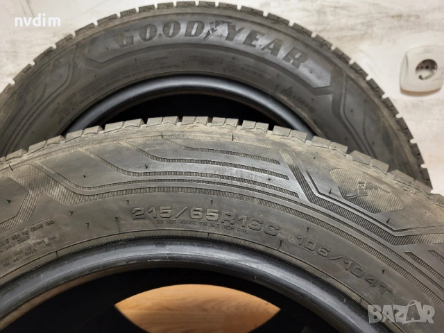 215/65/16C Goodyear 24 г. / бус всесезонни гуми, снимка 7 - Гуми и джанти - 54555944