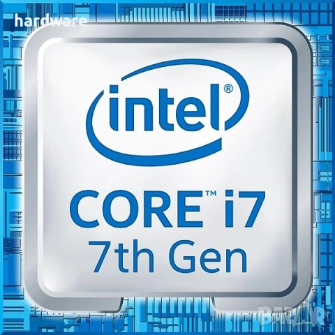 десктоп процесор cpu intel i7 7700K  socket сокет 1151, снимка 2 - Процесори - 21463125