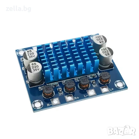 Стерео аудио усилвателен модул за кола 2x30W Клас D TPA3110 12V 24V – Комплект XH-A232 10026, снимка 7 - Друга електроника - 54656004