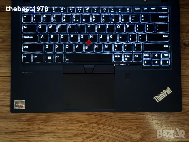 Lenovo T14 Gen2`Ryzen 5 5650U/32GB RAM/512GB SSD/Full HD IPS/Батерия 8ч, снимка 3 - Лаптопи за работа - 55015875