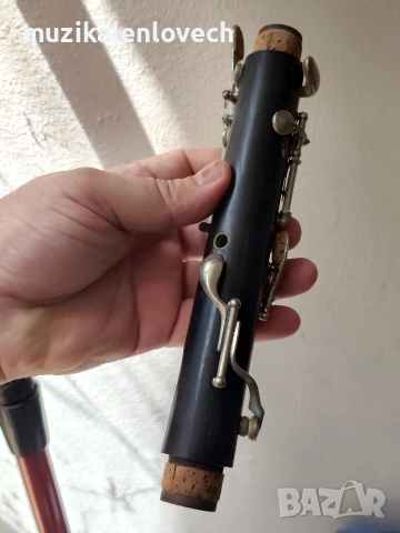 Vintage Amati Kraslice Wooden Clarinet /German System/ Made in Czechoslovakia кларинет с куфар, снимка 14 - Духови инструменти - 55206116