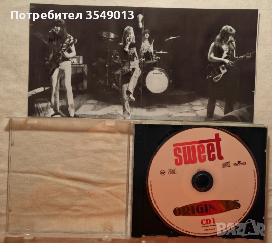 CD / ЦД компакт диск - Sweet - Originals ( The Best 37 Glamrock Songs Ever ) - 1998 [2 CD], снимка 3 - CD дискове - 54429998
