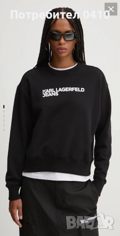 Оригинална блузка karl lagerfeld jeans 