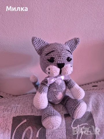 Ръчно изработена играчка - Котка