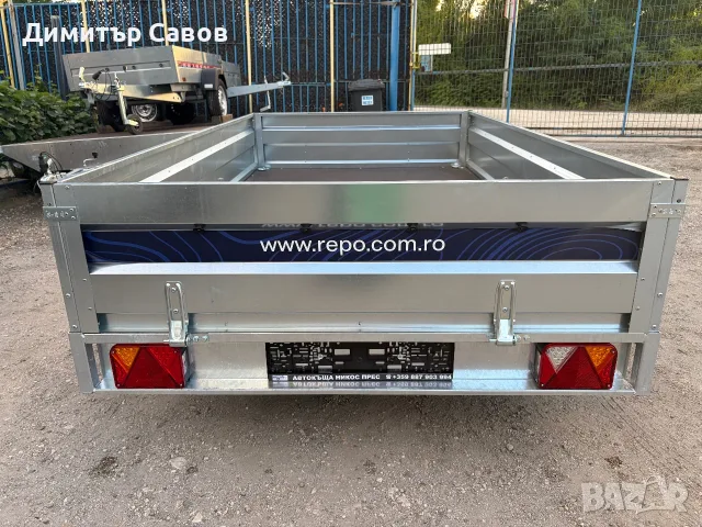 Туристическо, самосвално ремарке REPO за ATV,UTV и мотори до 750кg., снимка 16 - Ремаркета - 55465881