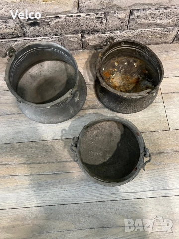 стари медни менчета , снимка 3 - Антикварни и старинни предмети - 53655717