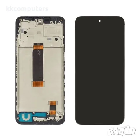 Дисплей за XIAOMI Redmi 12 (4G/ 5G)/ Poco M6 Pro (5G) с корпусна рамка Service Pack GXQC