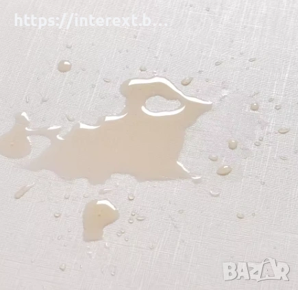 Самозалепващ PVC тапет „Лен“ — бял, снимка 2 - Облицовки - 54073398