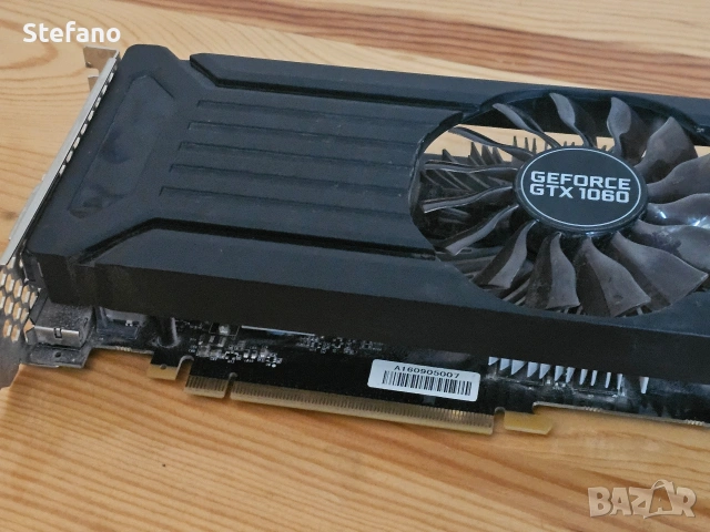 PALIT GTX 1060 6GB видео карта GPU , снимка 2 - Видеокарти - 54366710