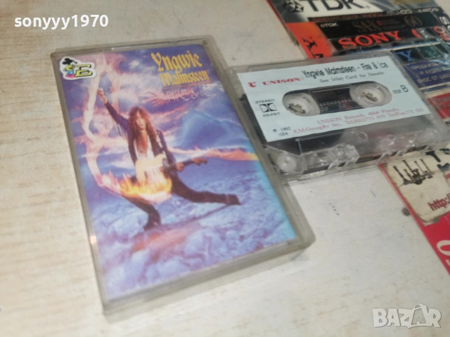 YNGWIE MALMSTTEN 1992 UNISON TAPE 1106261833H2E7R, снимка 11 - Аудио касети - 54870877