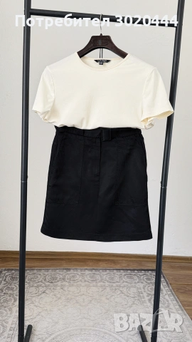 Massimo Dutti пола с колан, снимка 7 - Поли - 55225483