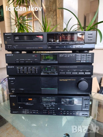 Sony CDP-350+STR-225+TC-W255+Шкаф