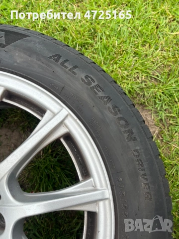 Оригинални 16” джанти Mercedes с зимни гуми 205/55 R16., снимка 7 - Гуми и джанти - 54825241