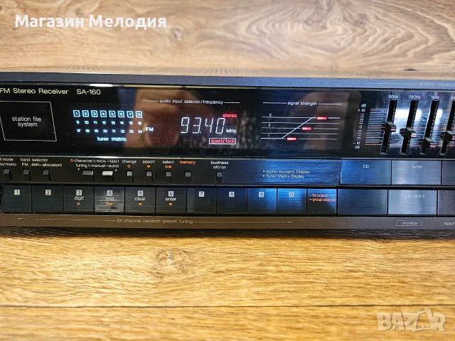 Ресивър Technics SA-160 – Класически японски звук и прецизност, снимка 4 - Ресийвъри, усилватели, смесителни пултове - 55527276